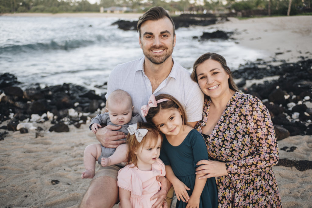 Family photos in Hawaii