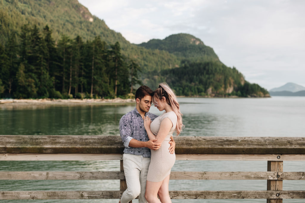 Vancouver photoshoot for an engagement 